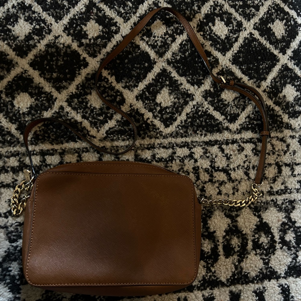 Michael Kors Brown Cross Body Bag